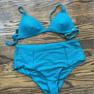 Rip curl high waist bathing suit